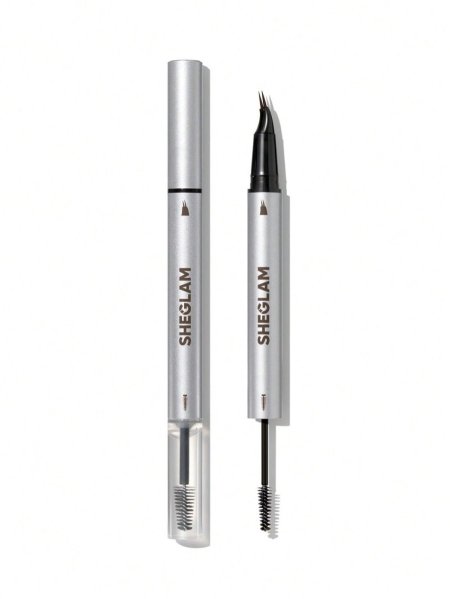 Brow pen chocolate-مع مسكارة شفاف
